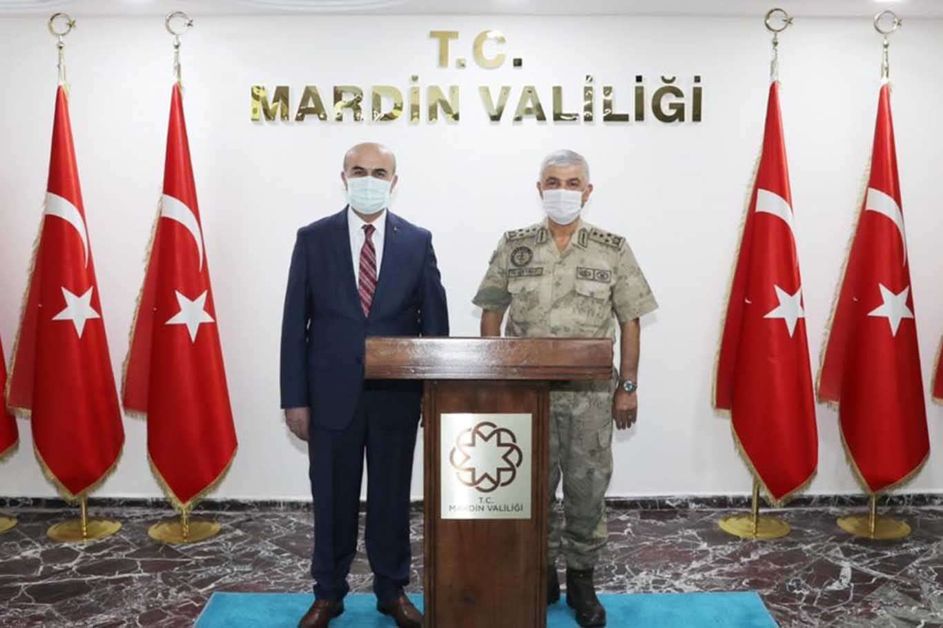 Jandarma Genel Komutanı Orgeneral Çetin Mardin’de